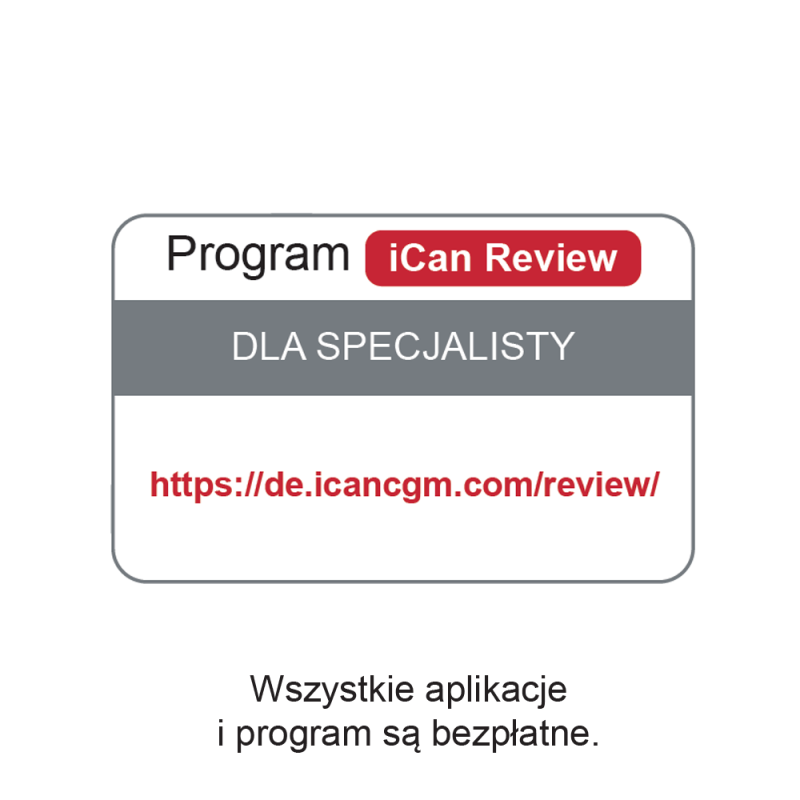 CGM iCan i6 sensor do ciągłego monitorowania glikemii