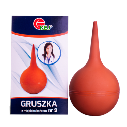 Gruszka do nosa i uszu z miękką...