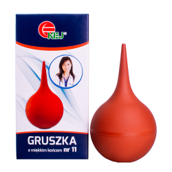 Gruszka do nosa i uszu z miękką...