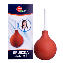 Gruszka do lewatywy z kanką nr 7 dla...