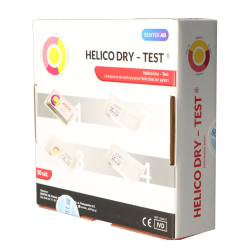 Helico Dry Test ureazowy do wykrywania Helicobacter pylori 50 szt