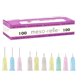 Igły do mezoterapii 27G 0,4mm x 6mm Mesorelle M0127G04 100szt