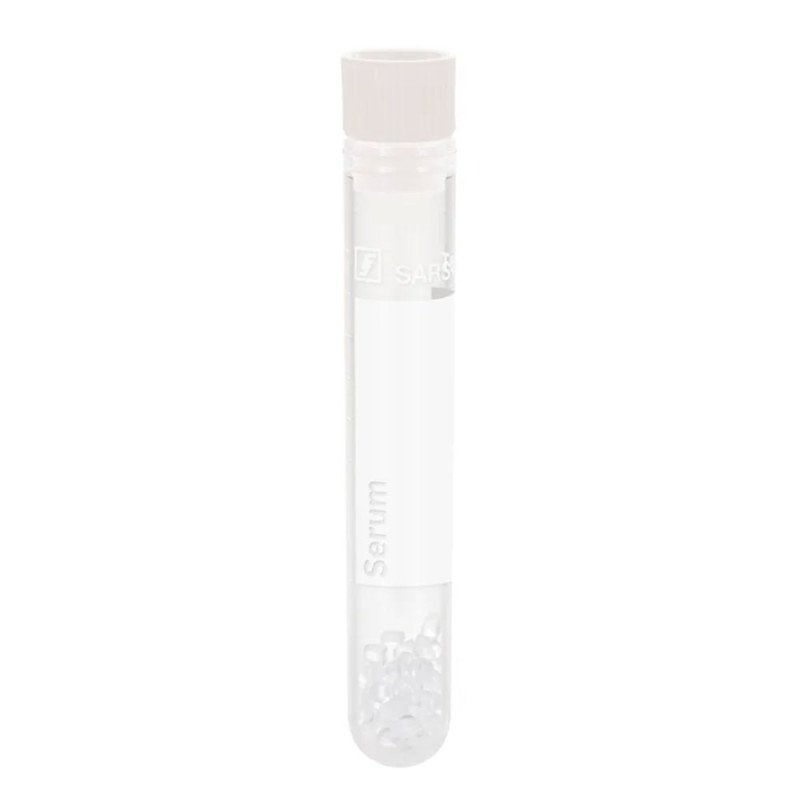 Probówka Sarstedt Sample Tube Serum CAT 4,5 ml z korkiem wciskanym i okrągłym dnem 100szt