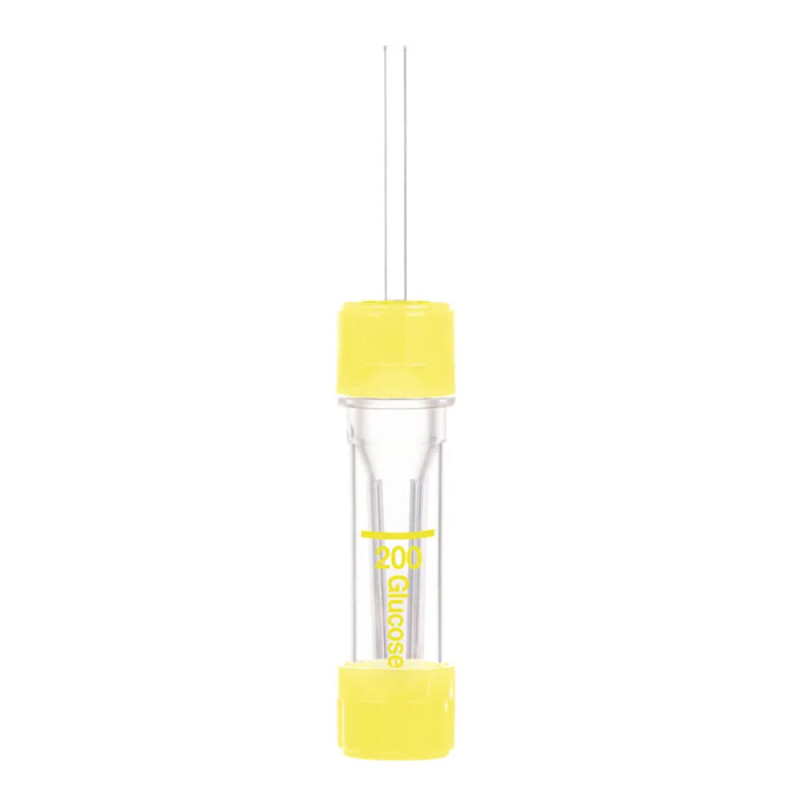 Probówka kapilarna Sarstedt Microvette® 200 Fluoride/Heparin FH 200 µl z kapilarą żółta 100szt