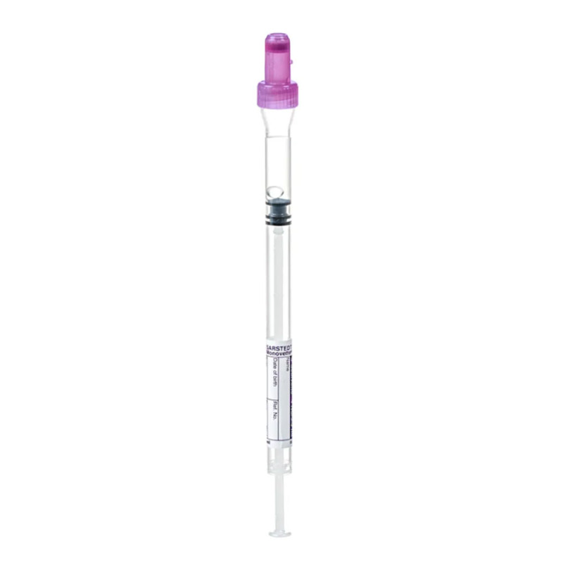 Prob&oacute;wka do pobierania krwi Sarstedt S-Sedivette&reg; 3,5 ml &ndash; cytrynian trisodowy 4NC fioletowa z etykietą 146x8 mm 50szt