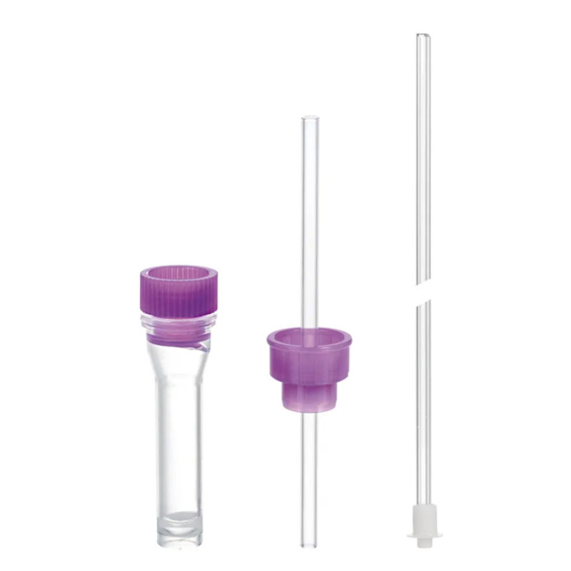 Probówka kapilarna Sarstedt Microvette® CB 200 NC 200 µl – cytrynian trisodowy 1:4 fioletowa z pipetą sedymentacyjną 50szt