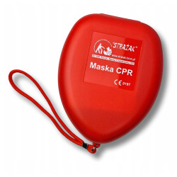 Maseczka do sztucznego oddychania i resuscytacji RKO maska CPR Pocket Mask z filtrem antybakteryjnym 1szt