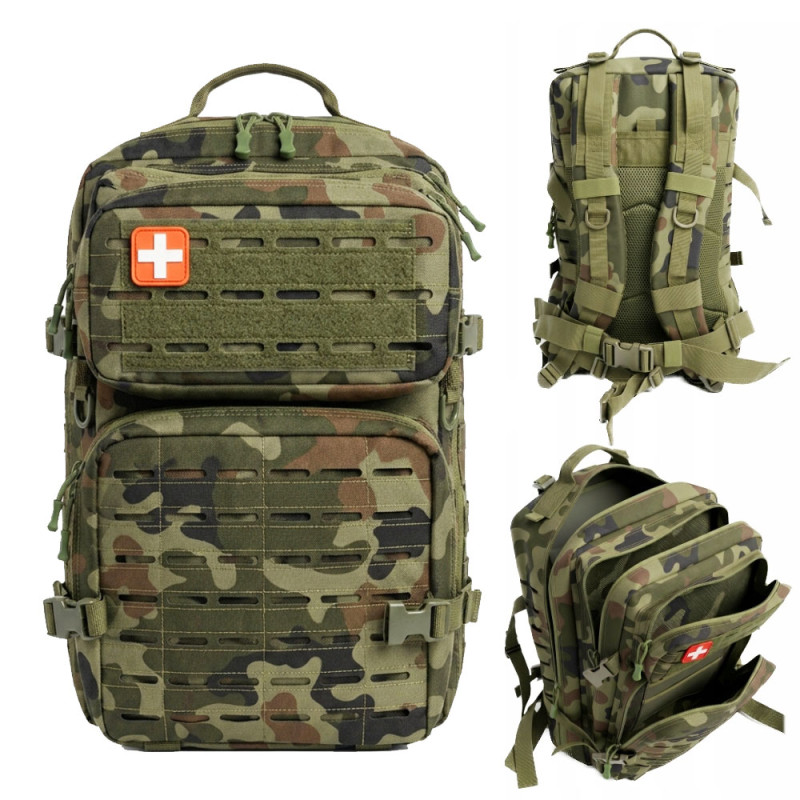 Plecak survivalowy taktyczny 45l wojskowo-turystyczny 1szt