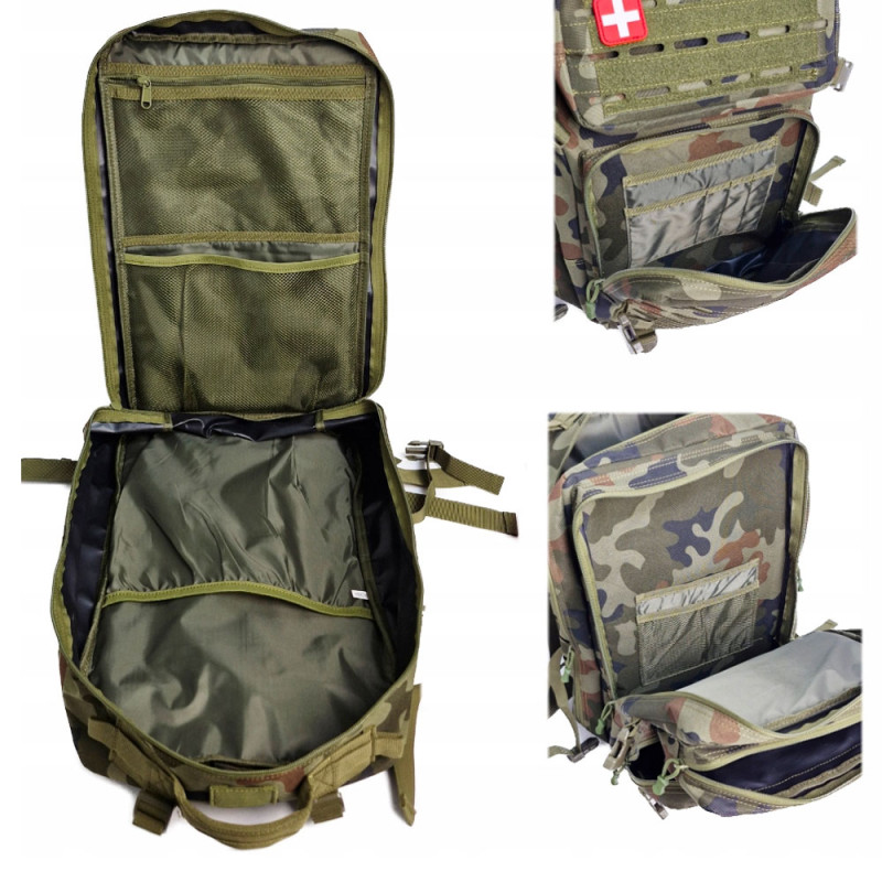 Plecak survivalowy taktyczny 45l wojskowo-turystyczny 1szt