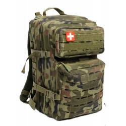 Plecak survivalowy taktyczny 45l wojskowo-turystyczny 1szt