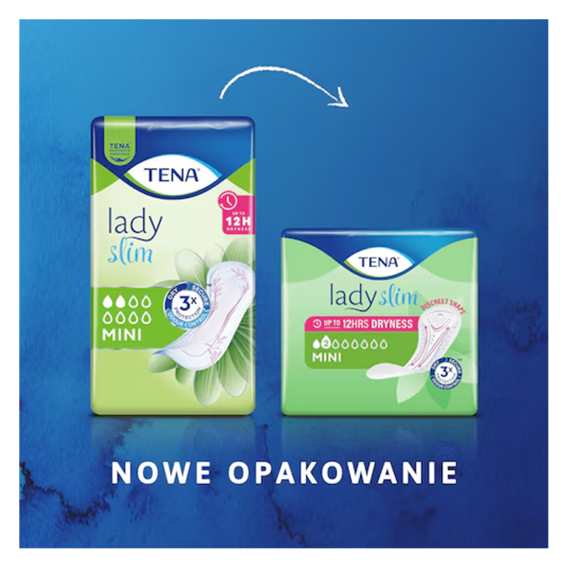 Podpaski Tena Lady Slim Mini dla kobiet 10 szt