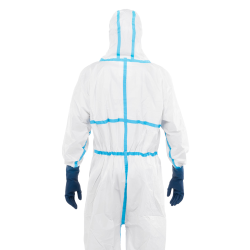 Kombinezon ochronny przeciwchemiczny XL biały SC8700 kat III typ 4 5 6