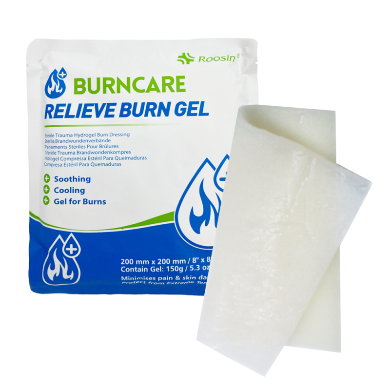 Sterylny opatrunek hydrożelowy Burn Gel 20 x 20 cm BurnCare &ndash; na oparzenia 1szt