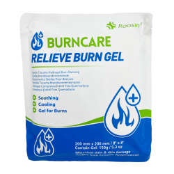 Sterylny opatrunek hydrożelowy Burn Gel 20 x 20 cm BurnCare &ndash; na oparzenia 1szt