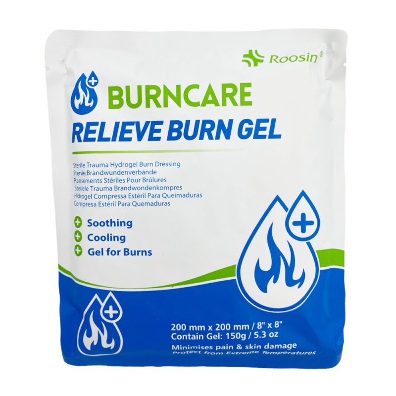 Sterylny opatrunek hydrożelowy Burn Gel 30 x 30 cm BurnCare &ndash; na oparzenia 1szt