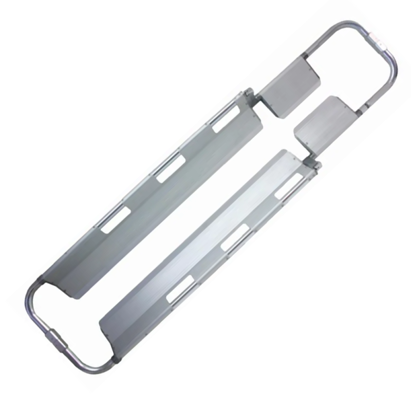 Nosze podbierakowe aluminiowe składane 166&ndash;210 x 44 cm z 3 pasami do transportu poszkodowanych 1szt