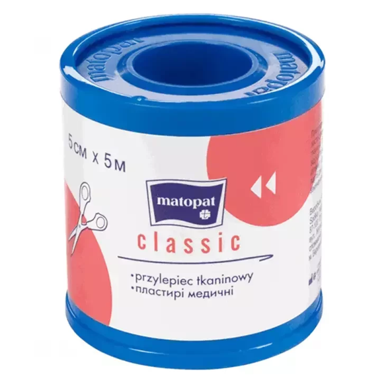 Przylepiec tkaninowy Classic na szpulce 5cm x 5m 1szt