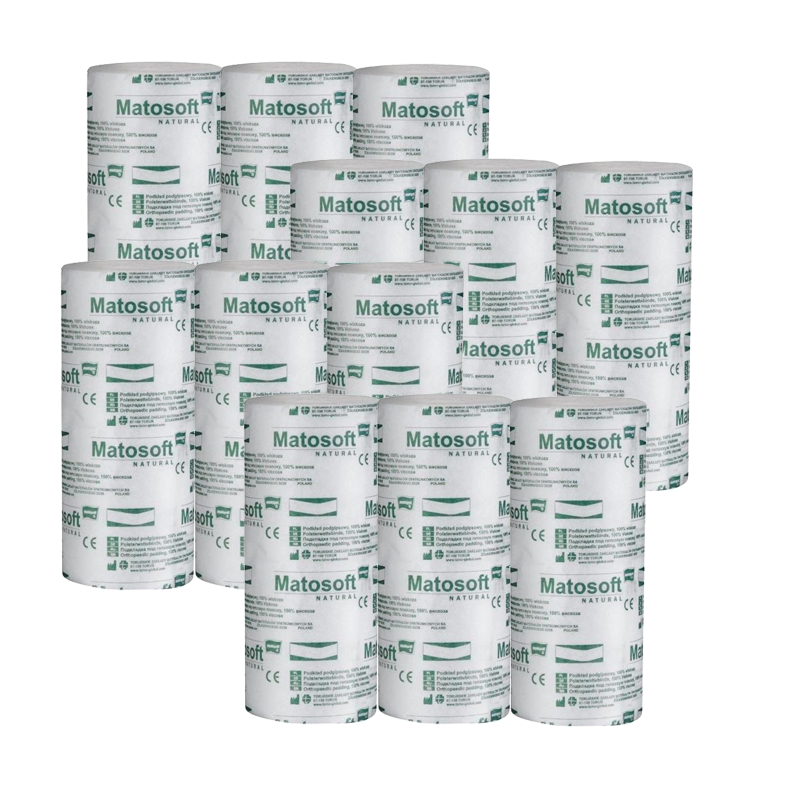 Podkład podgipsowy naturalny Matosoft Natural 10cm x 3m 12szt