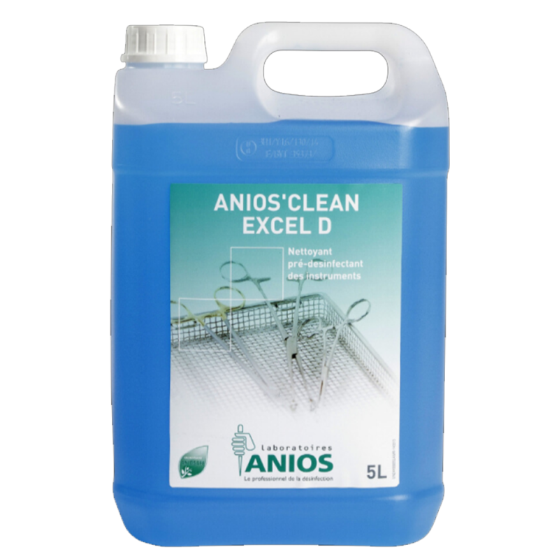 Koncentrat do mycia i wstępnej dezynfekcji narzędzi Anios Clean Excel D 5L