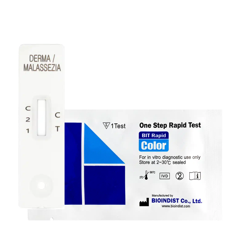 Test na grzybicę i drożdżycę sk&oacute;ry u psa i kota COMBO 2w1 Malassezia dermatofitoza 10 szt