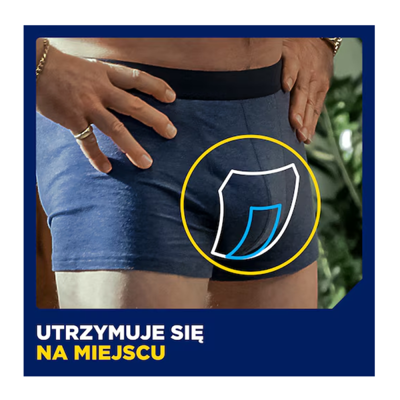 Wkładki na nietrzymanie moczu dla mężczyzn TENA Men Active Fit Level 3 Super 20 szt