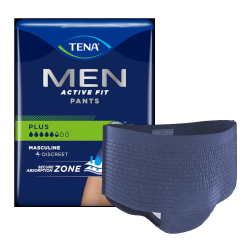 Bielizna chłonna dla mężczyzn TENA Men Pants Plus Blue L 8 szt