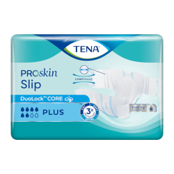 Pieluchomajtki TENA Slip ProSkin Plus L 10 sztuk