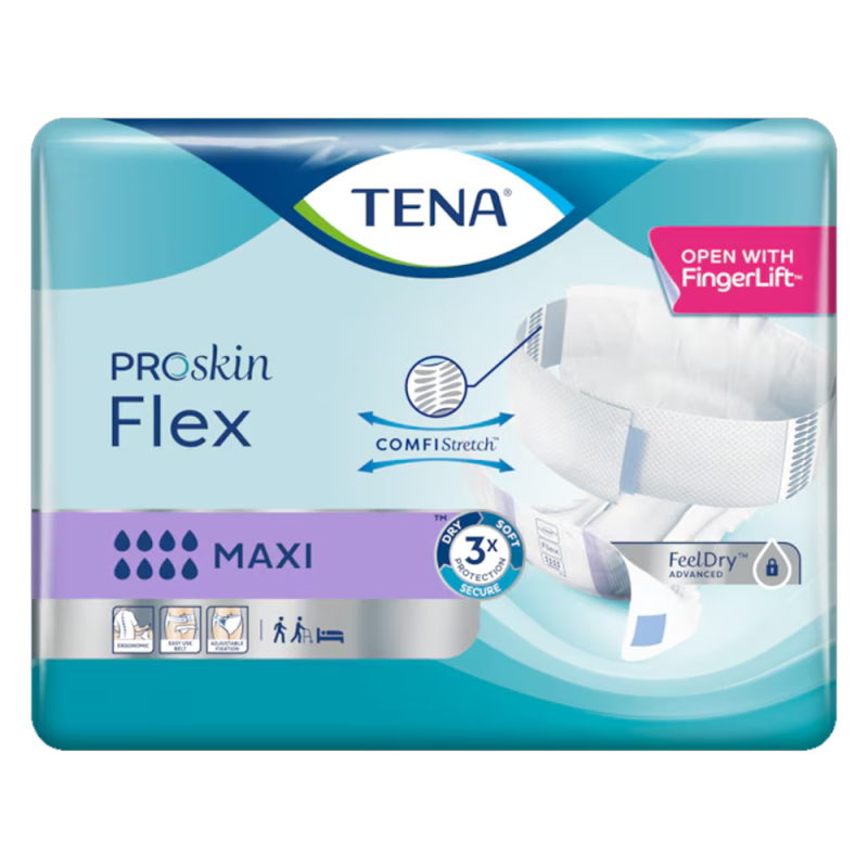 Pieluchomajtki TENA Flex ProSkin Maxi L 22szt