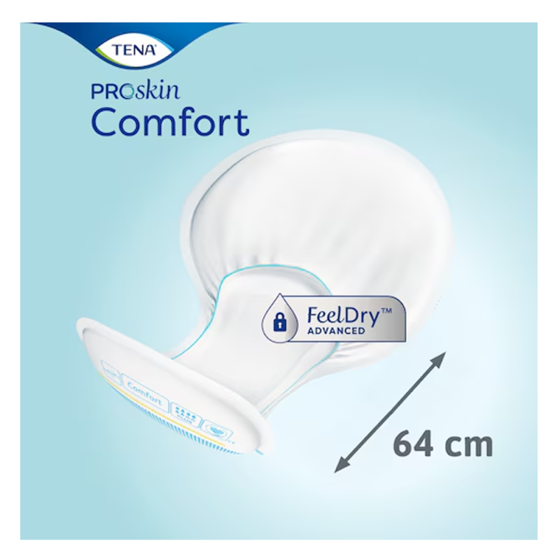 Pieluchy anatomiczne TENA Comfort ProSkin Plus 46szt