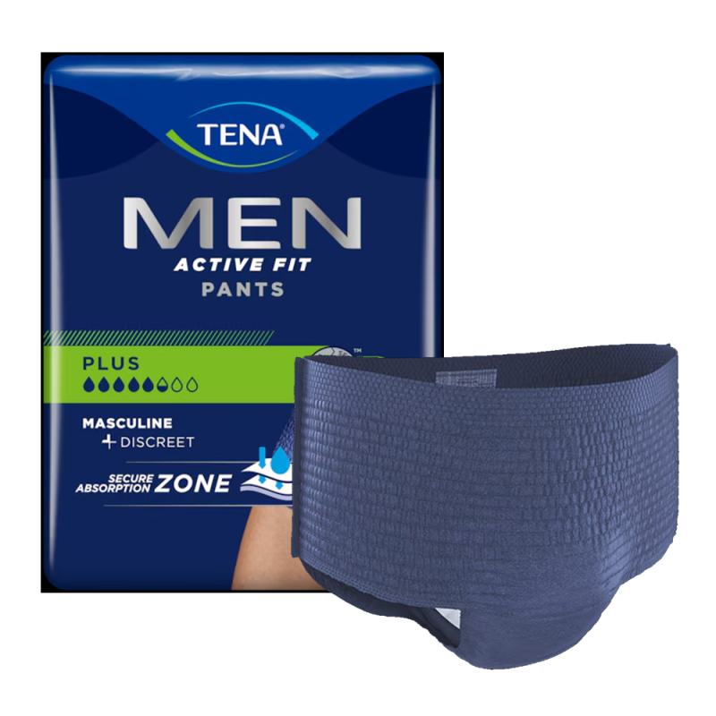 Bielizna chłonna dla mężczyzn TENA Men Pants Plus Blue M 30 szt x 2op