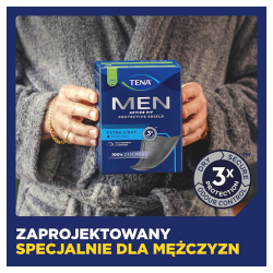 Wkładki na nietrzymanie moczu dla mężczyzn Tena Men Active Fit Extra Light 14 szt x 8op