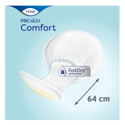 Pieluchy anatomiczne TENA Comfort ProSkin Extra 40szt x 2op