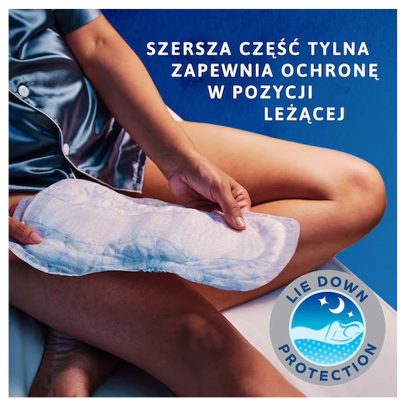 Podpaski na noc Tena Lady Maxi Night dla kobiet 6 szt x 8op