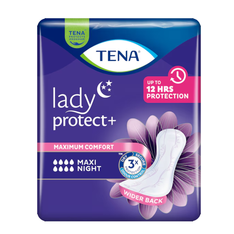 Podpaski na noc Tena Lady Maxi Night dla kobiet 6 szt x 8op