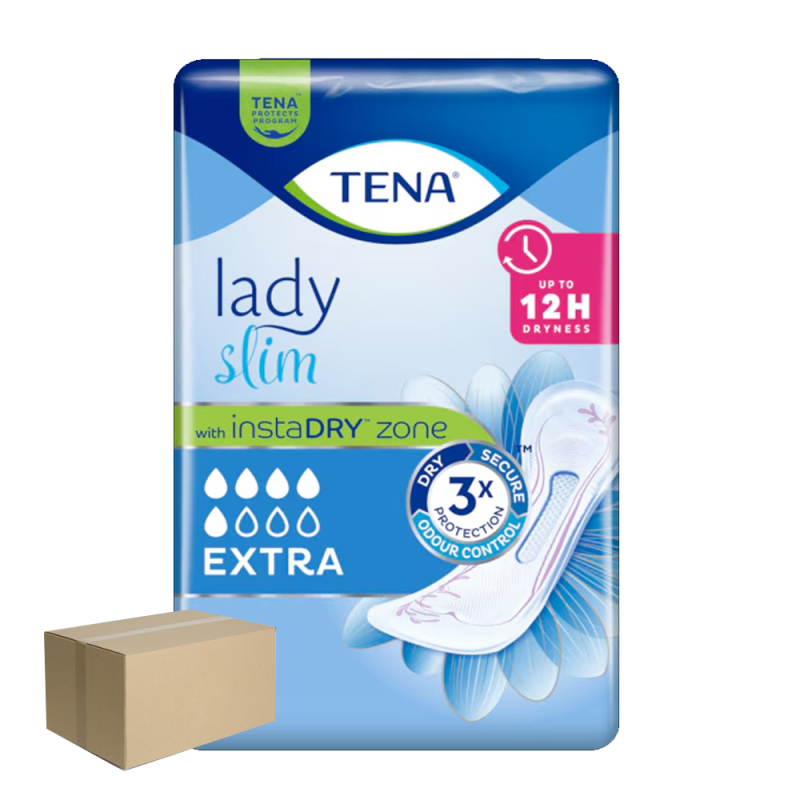 Podpaski Tena Lady Slim Extra dla kobiet 10 szt x 6op