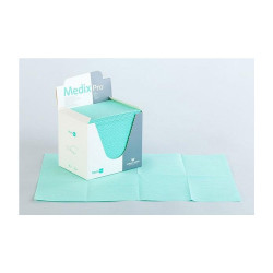 Podkład higieniczny 33cm x 48cm zielony podfoliowany 54g MedixPro 80szt